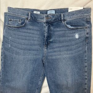 LOFT Women’s Skinny Jeans — Medium Blue Denim  Skinny, Mid rise, new with tags